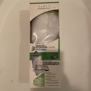 NIB travel storage case design wii fit board Nintendo Wii games accessories